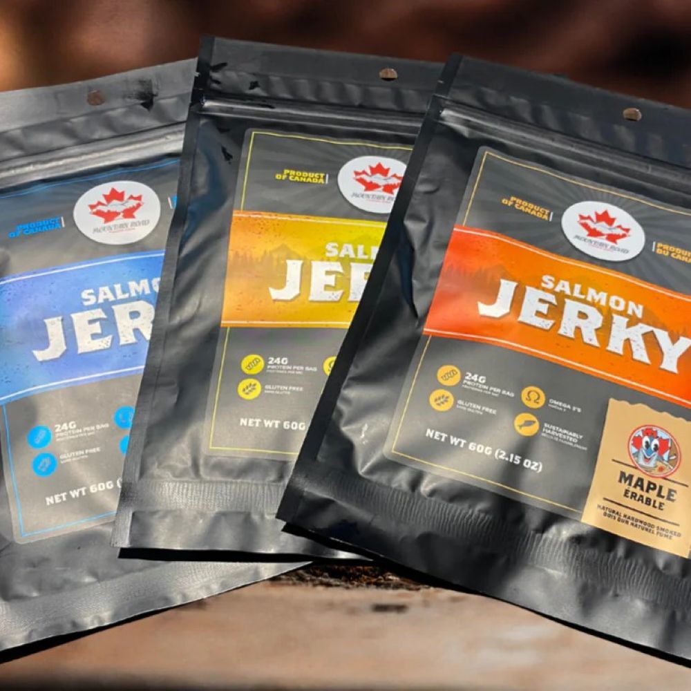 Salmon Jerky Mix Pack - Mountain Road Foods