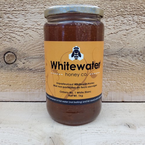 Wildflower Liquid Honey - 1 kg - Glass Jar Wildflower Liquid Honey - 1 kg - Glass Jar