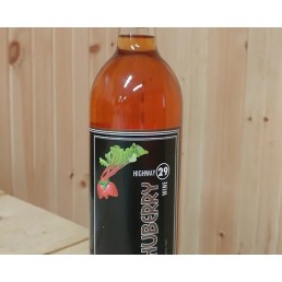 Rhuberry Wine - Semi Sweet (750 ml) Rhuberry Wine - Semi Sweet (750 ml)