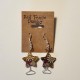 Button Earrings Button Earrings