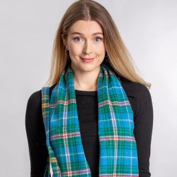 Lambswool Tartan Scarf - Nova Scotia Lambswool Tartan Scarf - Nova Scotia