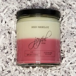Red Merlot Soy Candles - 8 oz Red Merlot Soy Candles - 8 oz