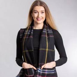 Tartan Wool Pocket Scarf -  Spirit of the Titanic Tartan Wool Pocket Scarf -  Spirit of the Titanic