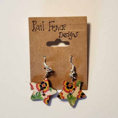 Button Earrings  Button Earrings