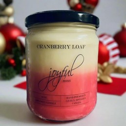 Cranberry Loaf Soy Candles - 16 oz Cranberry Loaf Soy Candles - 16 oz