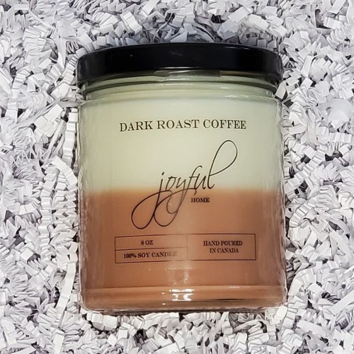Dark Roast Coffee Soy Candles  - 8 oz Dark Roast Coffee Soy Candles  - 8 oz