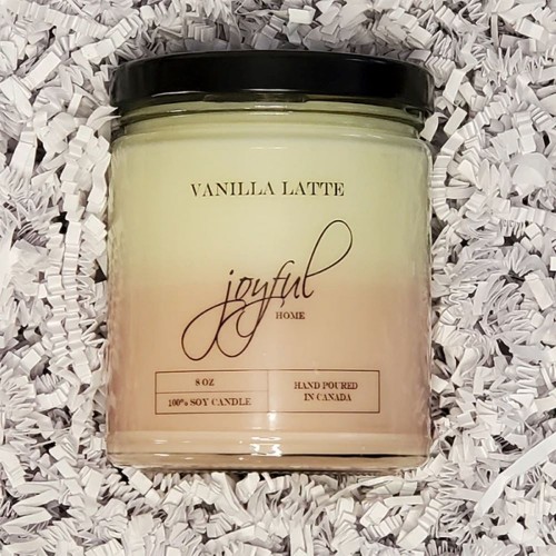 Vanilla Latte Soy Candles - 8 oz Vanilla Latte Soy Candles - 8 oz
