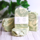 Clay Soap French Green with Kaolin Clay Swirl (150g)