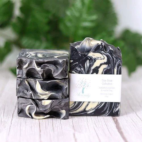 Activated Charcoal with Kaolin Clay Soap (140g) Activated Charcoal with Kaolin Clay Soap (140g)