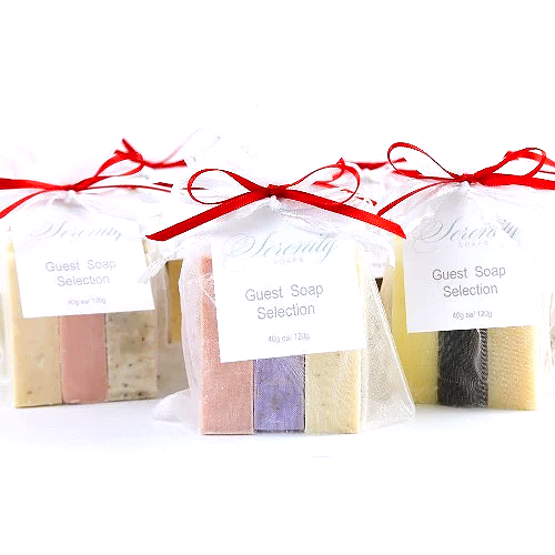 Guest Soap Selection Set (40g ea / 120g set)