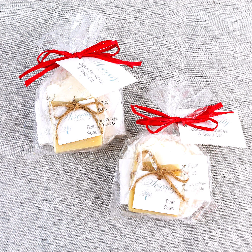 Guest Soap and Scrubbie Sampler Set (40g) Guest Soap and Scrubbie Sampler Set (40g)
