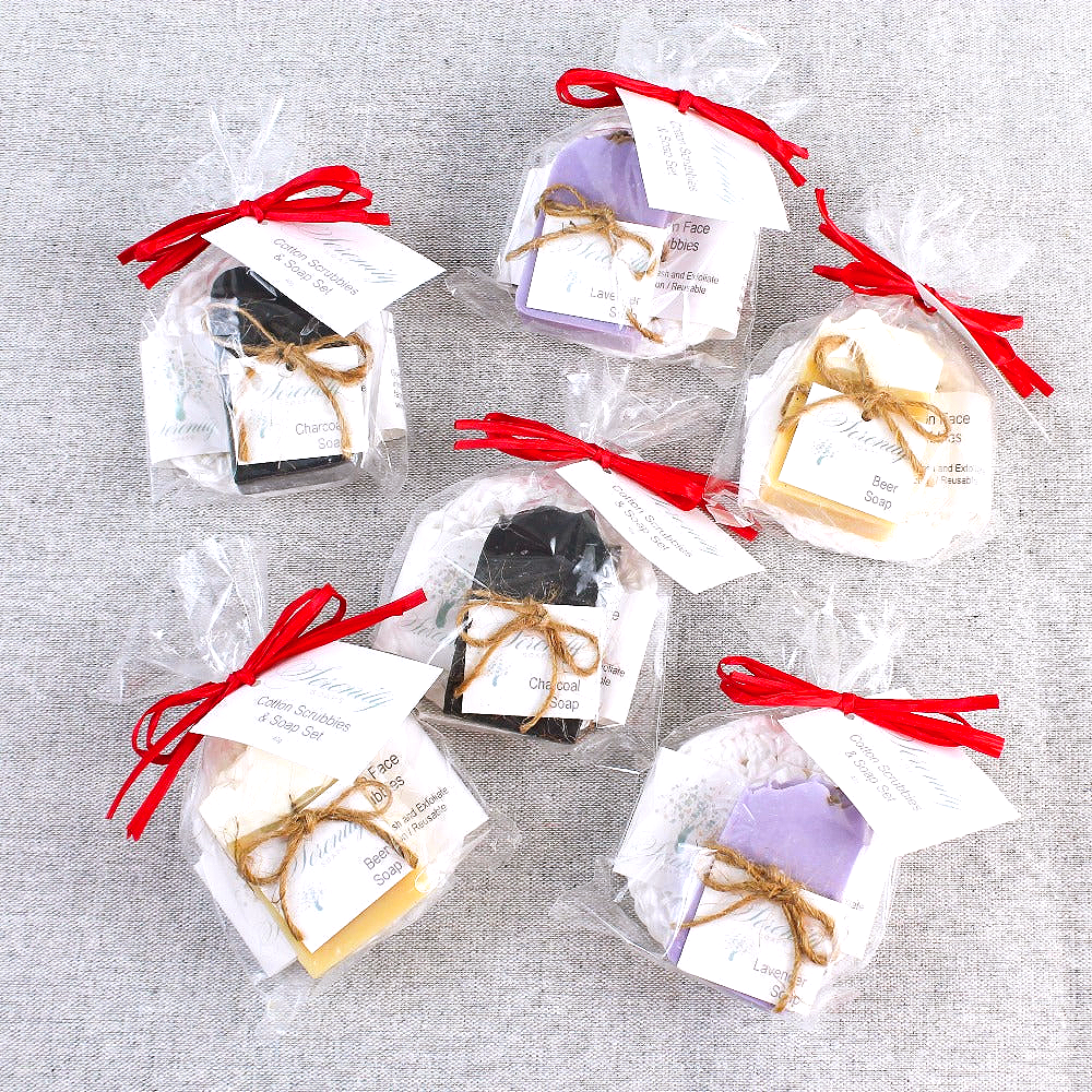 Guest Soap and Scrubbie Sampler Set (40g) Guest Soap and Scrubbie Sampler Set (40g)