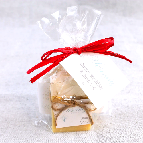 Guest Soap and Scrubbie Sampler Set (40g)