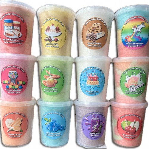 Cotton Candy - Canada Cotton Candy - Assorted Flavors Cotton Candy - Canada Cotton Candy - Assorted Flavors