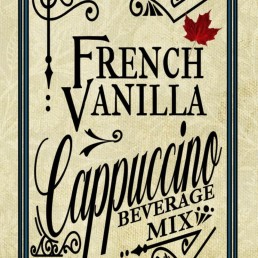 Cappuccino Mix - French Vanilla - Millie's Gourmet - 450 g