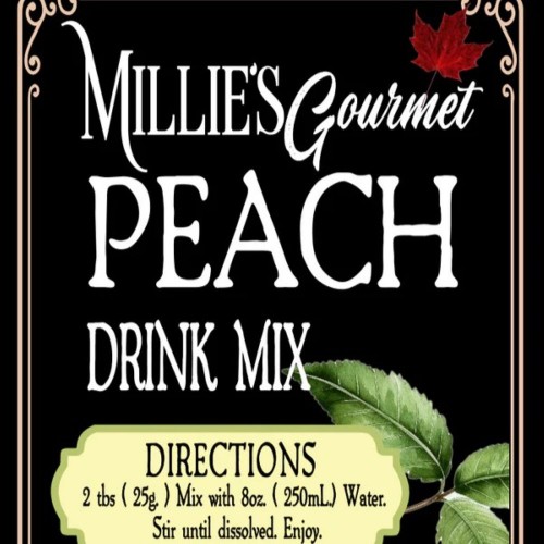 Drink Mix - Peach - Millie's Gourmet 