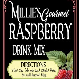 Drink Mix - Raspberry - Millie's Gourmet 