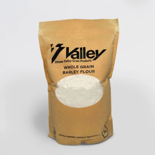 Flour - Barley - Ottawa Valley Grain Products - Whole Grain - 2 kg Flour - Barley - Ottawa Valley Grain Products - Whole Grain - 2 kg
