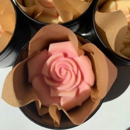 Lotion Bar - Satura - Flower with Storage Tin - 85 g