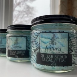 Sugar Scrub - Satura - Eucalyptus - 250 g