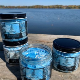 Sugar Scrub - Satura - Whitewater - 250 g