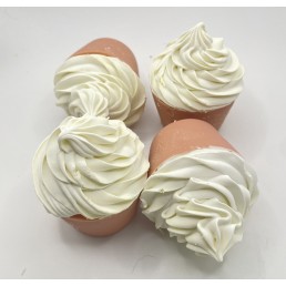 Soap - French Pink Clay - Cupcake - Handmade