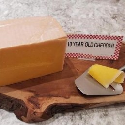 Fresh Cut 10 Year Old Cheddar - per lb Fresh Cut 10 Year Old Cheddar - per lb