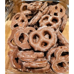 Milk Chocolate Covered Pretzels -  per lb.
