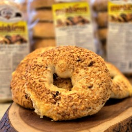 Organic Cranberry Cheddar Bagels (6) Grain Harvest Organic Cranberry Cheddar Bagels (6) Grain Harvest