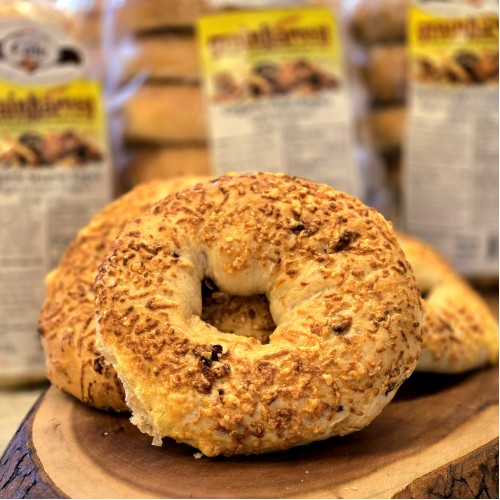 Organic Cranberry Cheddar Bagels (6) Grain Harvest Organic Cranberry Cheddar Bagels (6) Grain Harvest