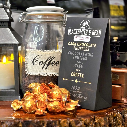 Dark Chocolate Truffles with Coffee (150 g.) Dark Chocolate Truffles with Coffee (150 g.)