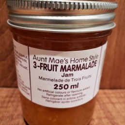Homemade 3 Fruit Marmalade - 250 ml Homemade 3 Fruit Marmalade - 250 ml
