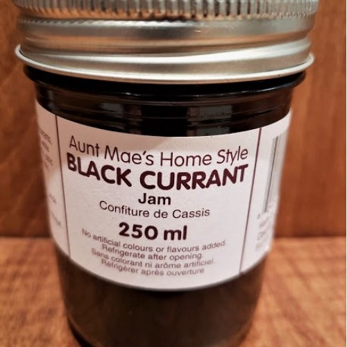 Homemade Black Currant Jam - 250 ml Homemade Black Currant Jam - 250 ml