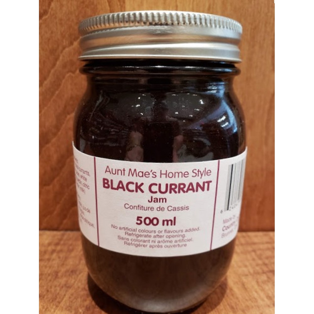 Homemade Black Currant Jam - 500 ml