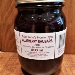 Homemade Bluberry Rhubarb Jam - 500 ml. Homemade Bluberry Rhubarb Jam - 500 ml.