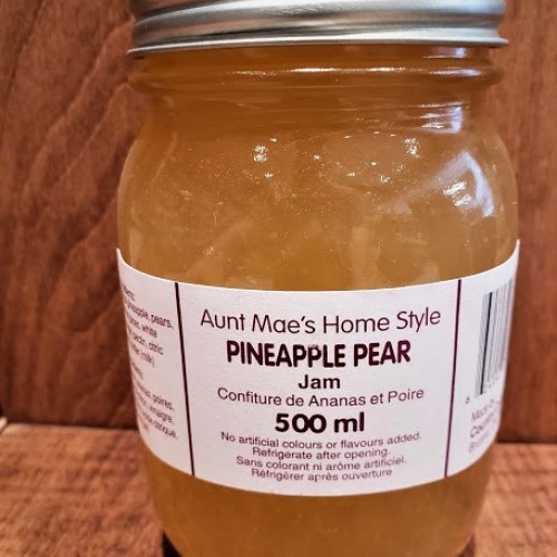Homemade Pineapple Pear Jam - 500 ml Homemade Pineapple Pear Jam - 500 ml
