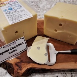 Fresh Cut Regular Swiss Cheese - per lb Fresh Cut Regular Swiss Cheese - per lb