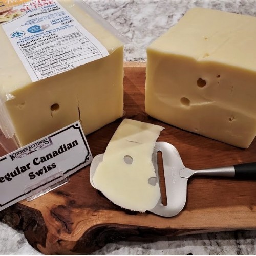 Fresh Cut Regular Swiss Cheese - per lb Fresh Cut Regular Swiss Cheese - per lb