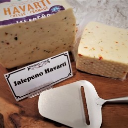 Fresh Cut Jalapeno Havarti - per lb Fresh Cut Jalapeno Havarti - per lb