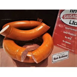 Ham Kolbassa - Finest Sausage - per lb