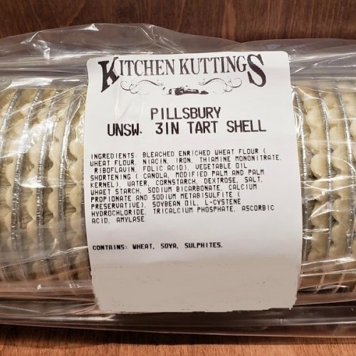 Tart Shells (3 inch frozen) 30 pcs.  Tart Shells (3 inch frozen) 30 pcs.