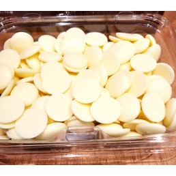 Merckens White Chocolate Melting Wafers - per lb