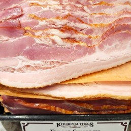 Old Fashioned Smoked Breakfast Bacon - Finest Sausage - per lb Old Fashioned Smoked Breakfast Bacon - Finest Sausage - per lb