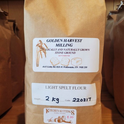 Organic Light Stone Ground Spelt  Flour    Organic Light Stone Ground Spelt  Flour