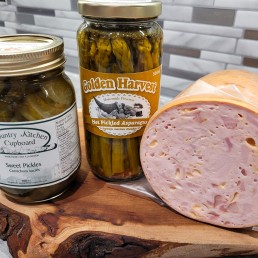 Deli Sliced Bacon & Cheese Roll - per lb Deli Sliced Bacon & Cheese Roll - per lb