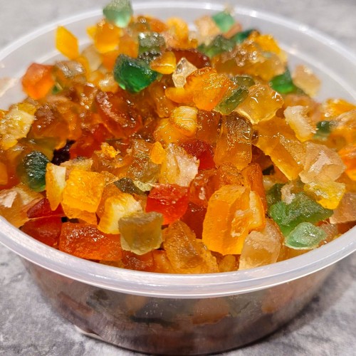 Glazed Mixed Fruit - per lb Glazed Mixed Fruit - per lb