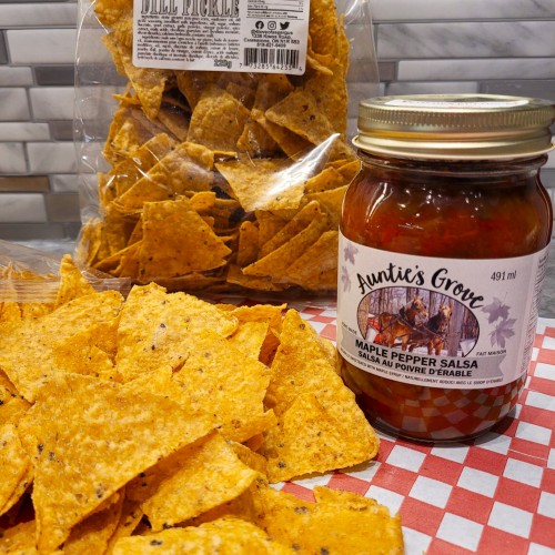 Barrie's Asparagus Dill Pickle Chips 220 g. Barrie's Asparagus Dill Pickle Chips 220 g.