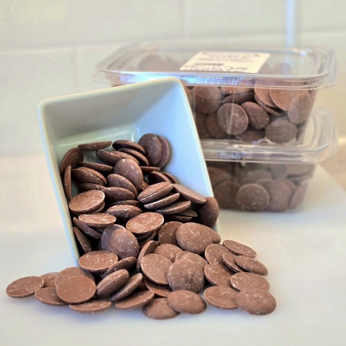 Merckens Milk Chocolate Melting Wafers - per lb Merckens Milk Chocolate Melting Wafers - per lb