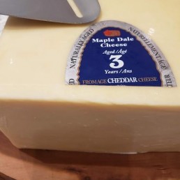 Fresh Cut 3 Year Old White Cheddar - per lb Fresh Cut 3 Year Old White Cheddar - per lb