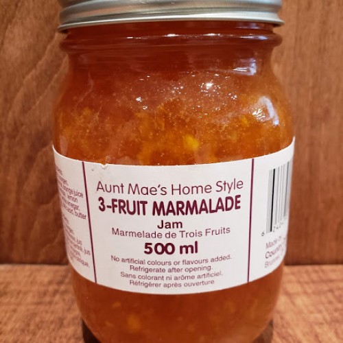 Homemade 3 Fruit Marmalade - 500 ml Homemade 3 Fruit Marmalade - 500 ml